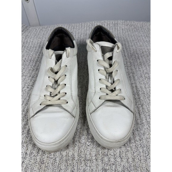 To Boot New York Sneakers Men's 10 White Leather Sierra Low Top